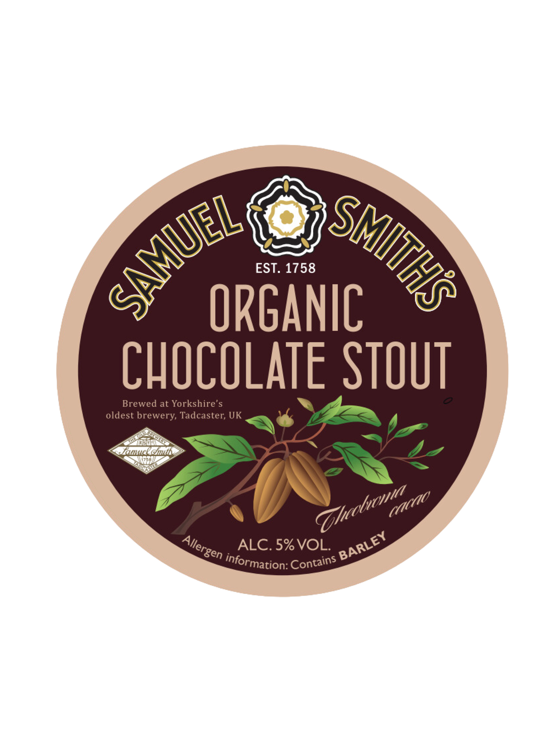 Organic Chocolate Stout 30L Polykeg